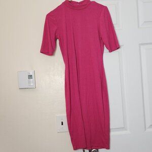 Ribbed Bodycon Knit Dress